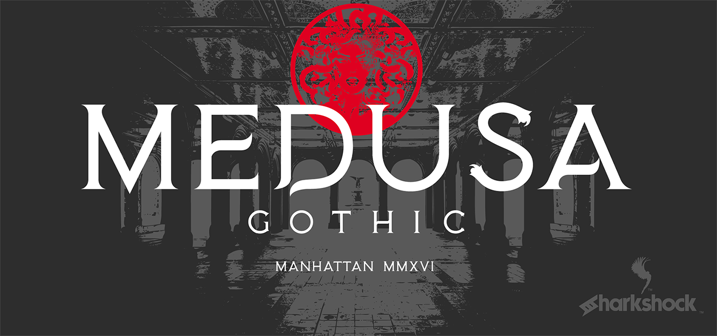 Medusa Gothic Regular Font preview